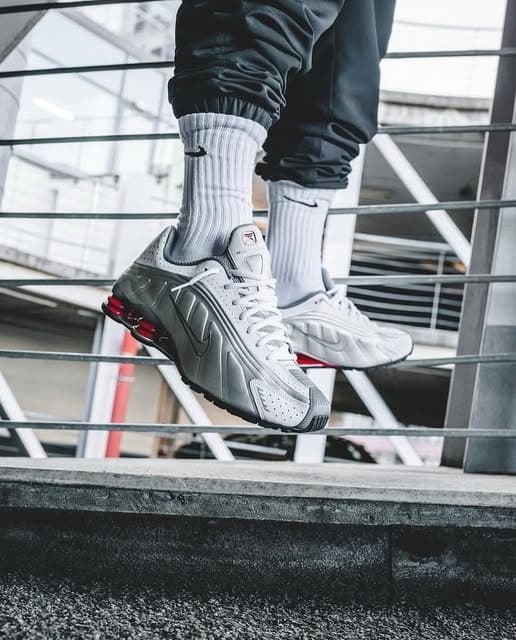 Nike Shox R4 Metallic Silver from Kigali Online Shoes